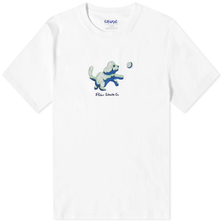 Photo: Polar Skate Co. Men's Ball T-Shirt in White