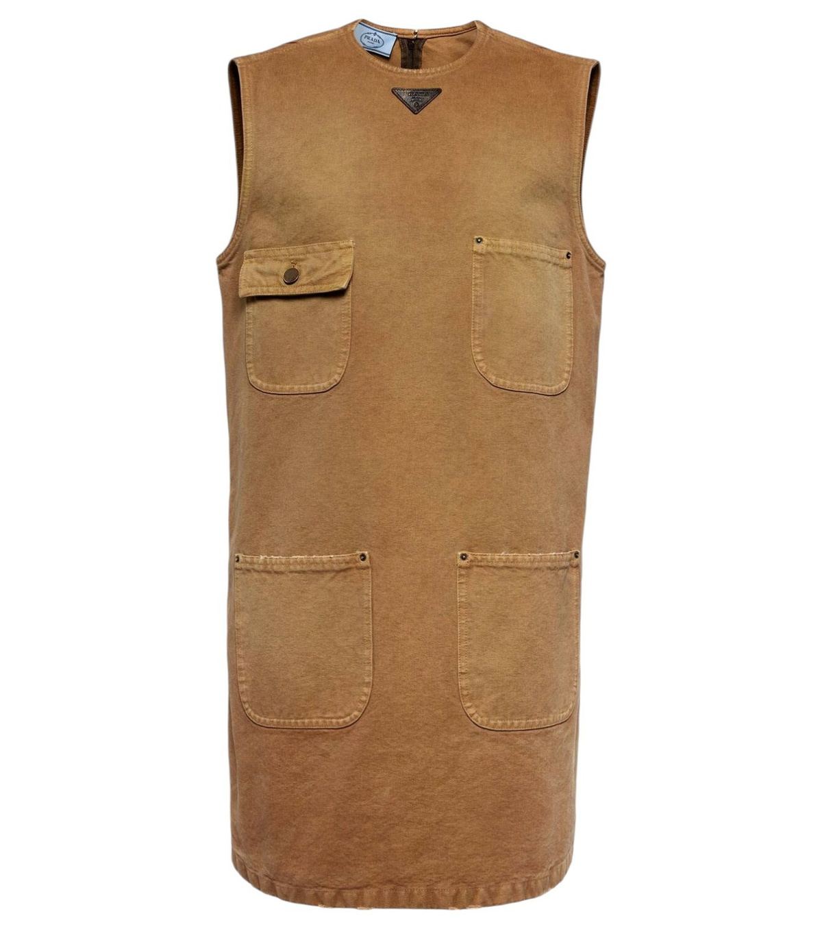 ワンピース Prada Camel Cashmere Mini Dress Prada Camel Cashmere Mini Dress Prada