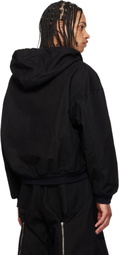 FUMITO GANRYU Black Deformed Active Jacket
