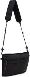 Nanga Black Zip Messenger Bag