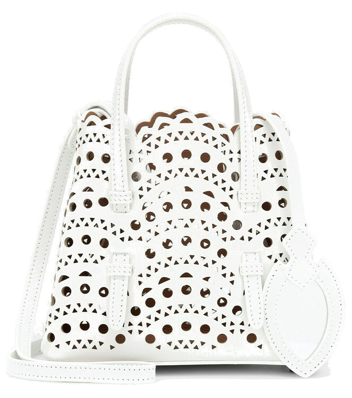 Alaïa Le Mina 16 Vienne Wave leather tote bag ALAÏA