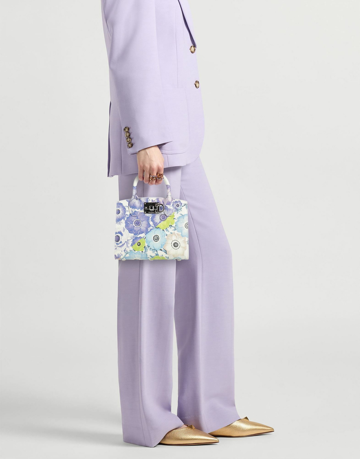 Ferragamo Womens Handbag in Purple