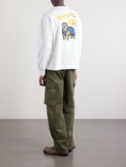 Human Made - Logo-Appliquéd Cotton-Jersey T-Shirt - White