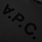 A.P.C. Men's VPC Logo Sweat in Black