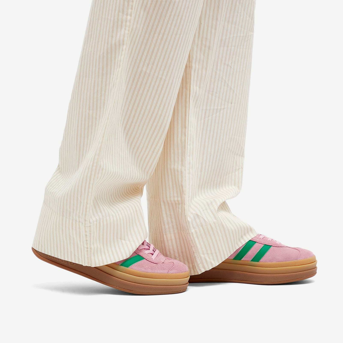 Adidas Gazelle Bold W Sneakers in True Pink/Green/Ftwr White adidas