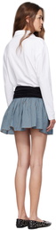 Gimaguas White Chico Minidress
