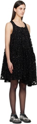 Cecilie Bahnsen Black Azelia Minidress
