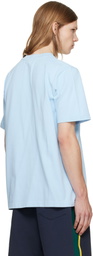 Casablanca Blue Core Logo T-shirt