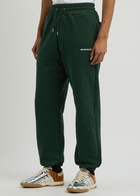 Mki Miyuki Zoku Logo-print Cotton-blend Sweatpants Green