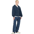 Kenzo Blue Kenzo Paris 'KENZO Signature' Straight Fit Jeans