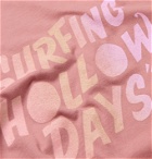 Outerknown - Logo-Print Organic Cotton-Jersey T-Shirt - Pink
