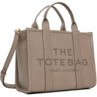 Marc Jacobs Gray 'The Leather Medium' Tote