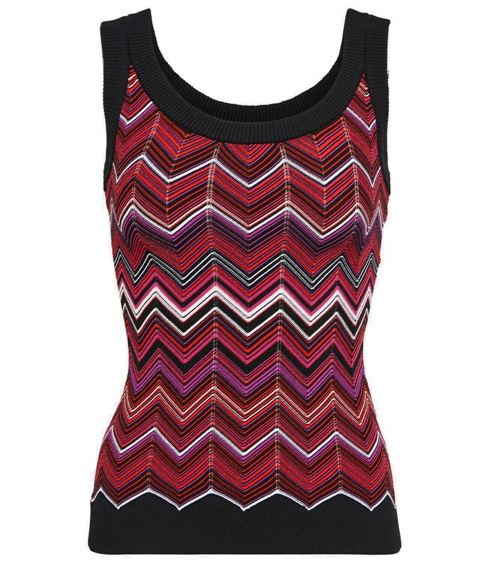 Photo: Missoni Zig-zag knit tank top