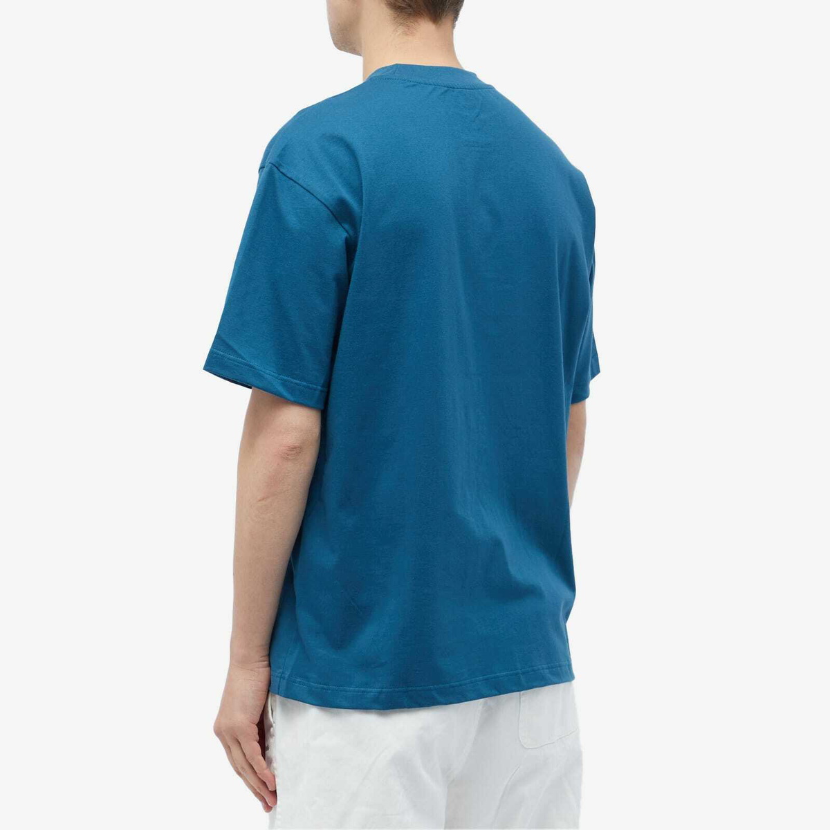 Magenta Men's Under T-Shirt in Petrol Blue