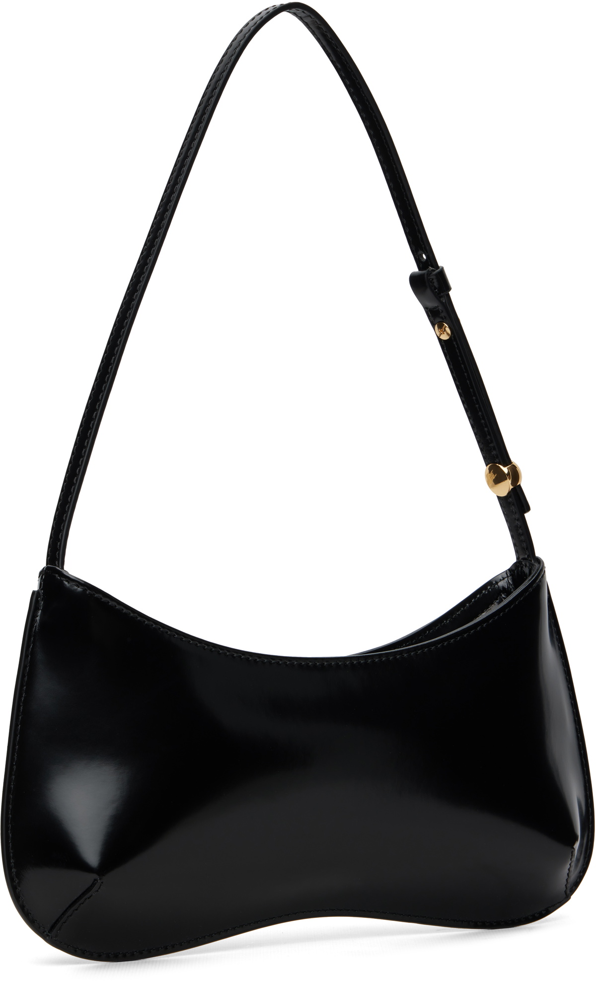 JACQUEMUS Black 'The Bisou' Bag