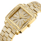 JBW Cristal Quartz Diamond Crystal Gold Dial Ladies Watch