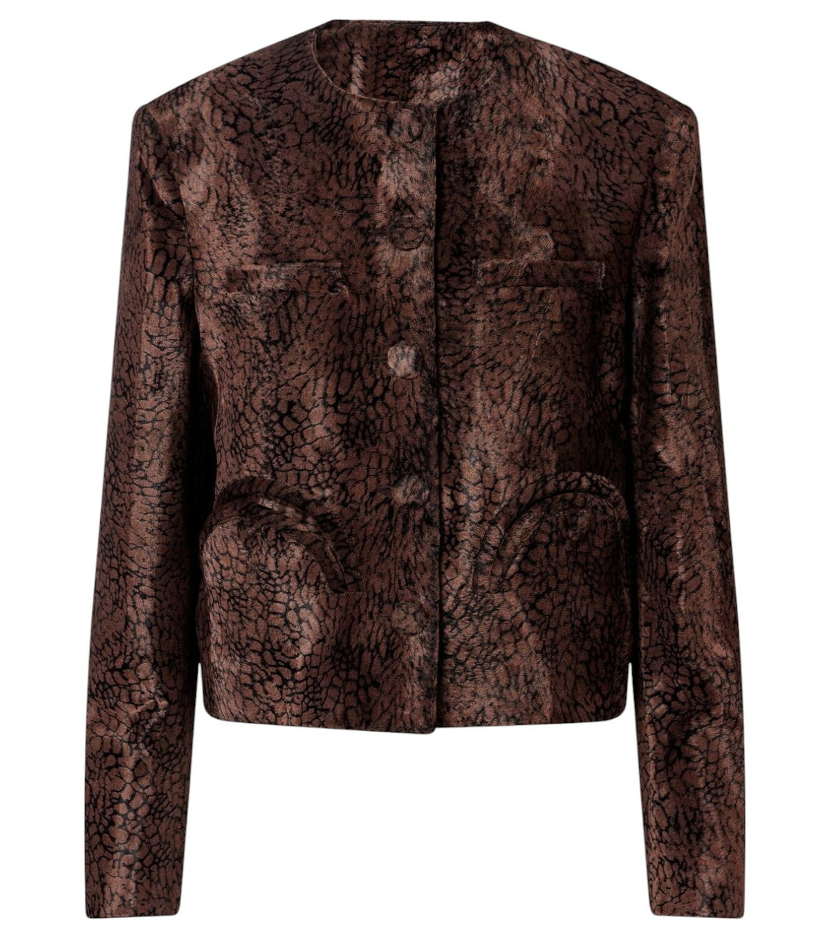 ジャケット BLAZE MILANO Embellished velvet Tomboy blazer Blazé Milano Embellished Velvet Blazer With Back Slit In