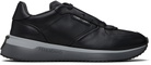 Ferragamo Black & Gray Low Cut Sneakers