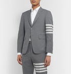 Thom Browne - Grey Slim-Fit Striped Wool Suit Jacket - Gray