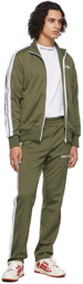 Palm Angels Khaki Classic Track Jacket