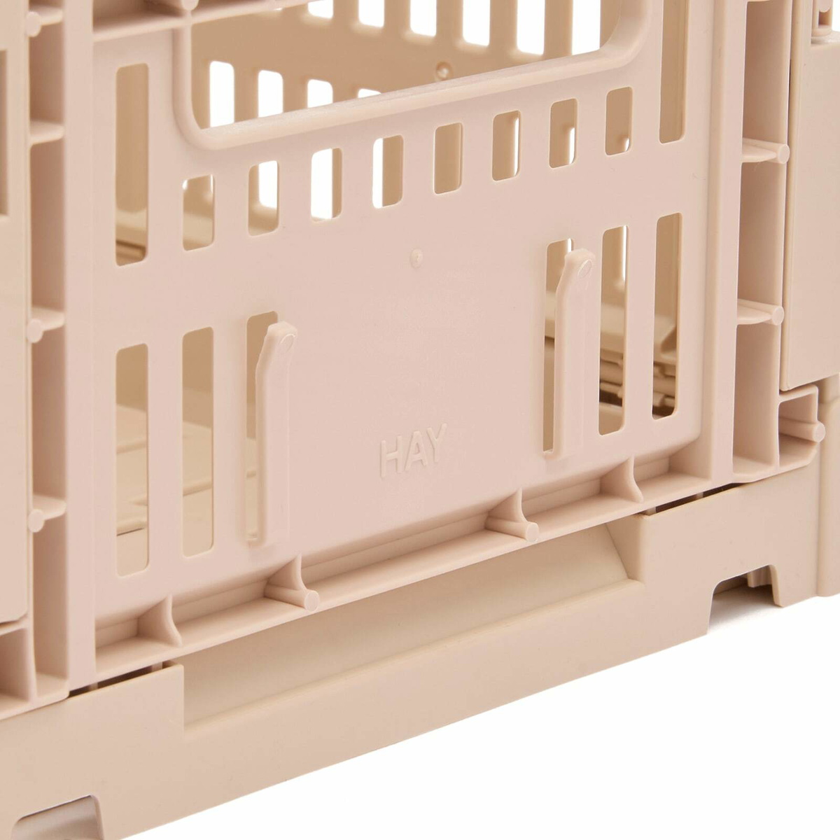 HAY Small Recycled Colour Crate in Powder 