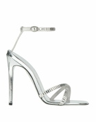Victoria Beckham Womens Sandals in Silver