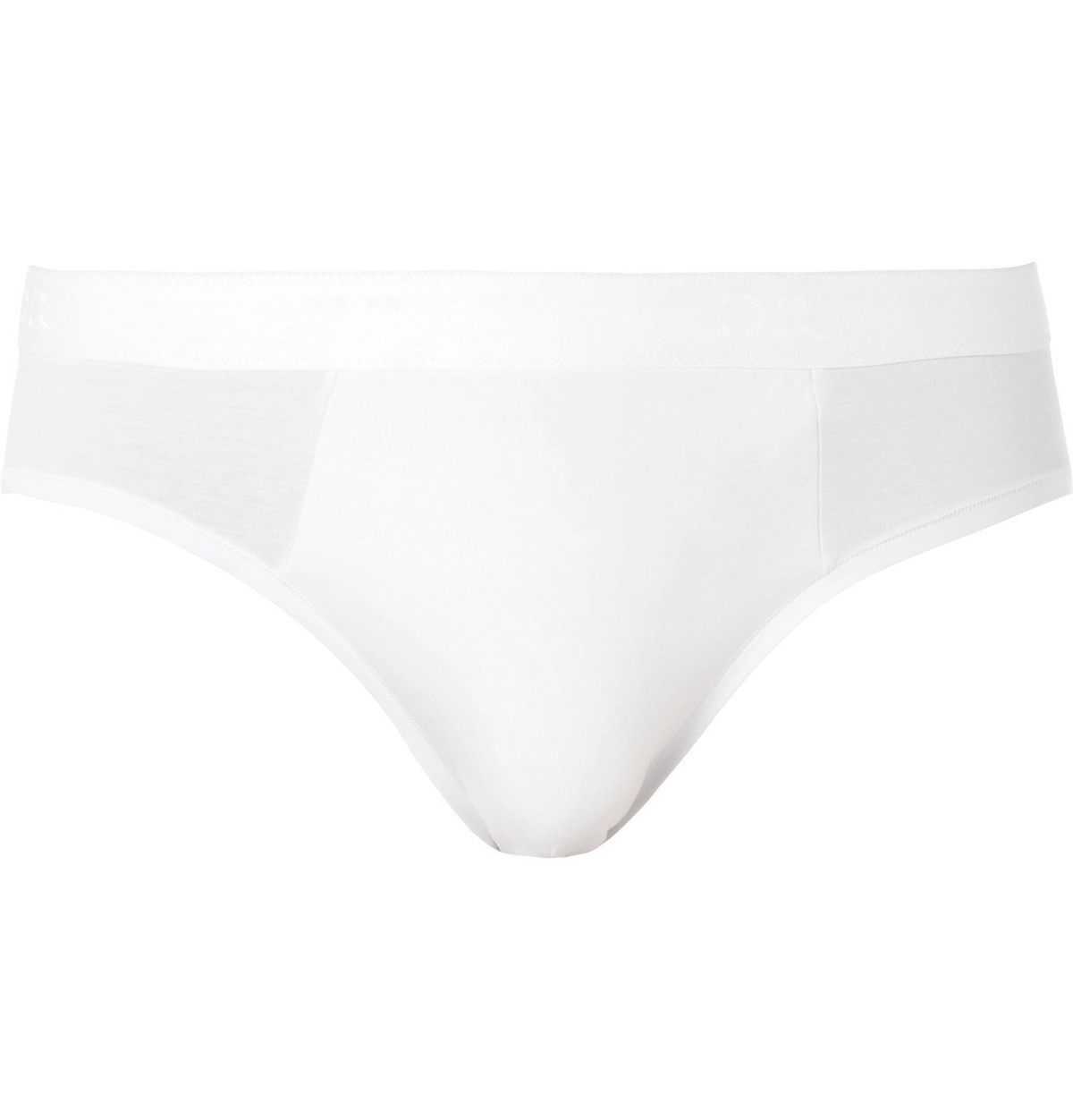 Derek Rose - Jack Stretch-Pima Cotton Briefs - White Derek Rose