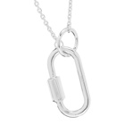 A.P.C. Max Carabiner Necklace