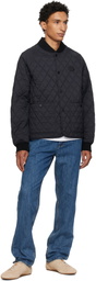 Burberry Black Quilted Nylon Jacket