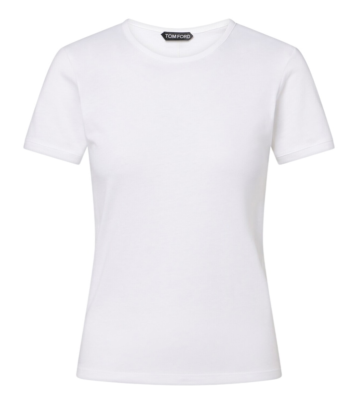 Photo: Tom Ford Cotton jersey T-shirt