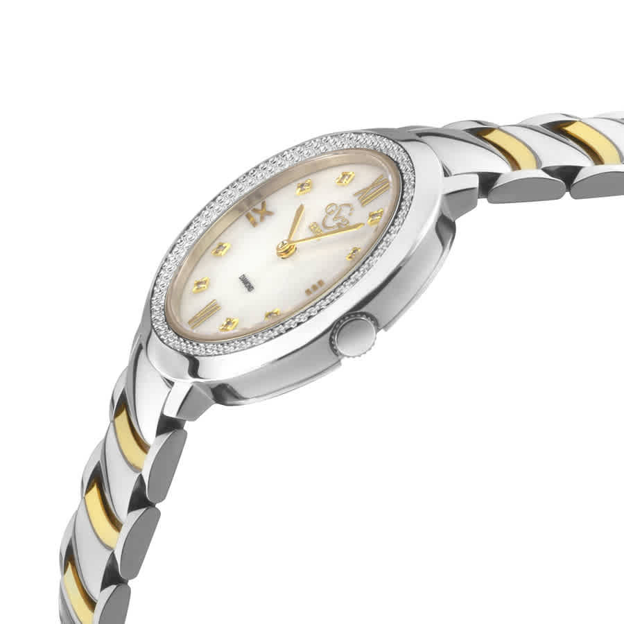 GV2 by Gevril Amalfi Diamond Mother of Pearl Dial Ladies Watch 14105B