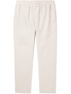 Loro Piana - Straight-Leg Washed-Linen Trousers - White