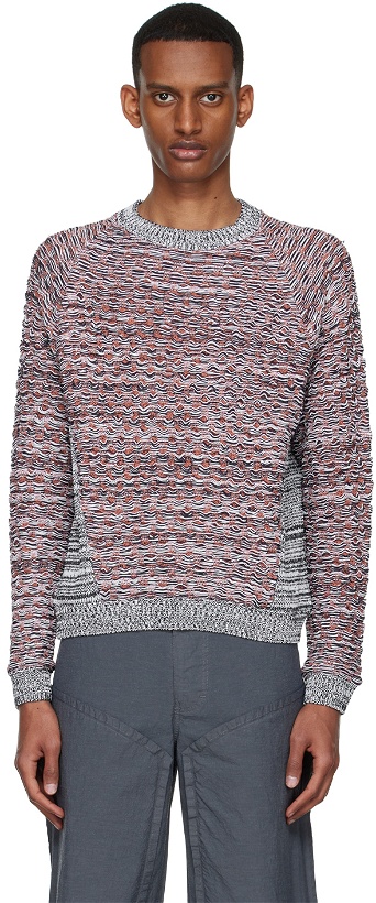 Photo: Eckhaus Latta Multicolour Cotton Sweater
