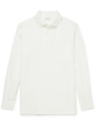 LORO PIANA - Andre Linen Half-Placket Shirt - White