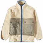 F/CE. Men's Recycled Polartec Hunting Jacket in Ivory