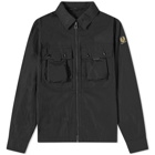 Belstaff Men's Tactical Overshirt in Black