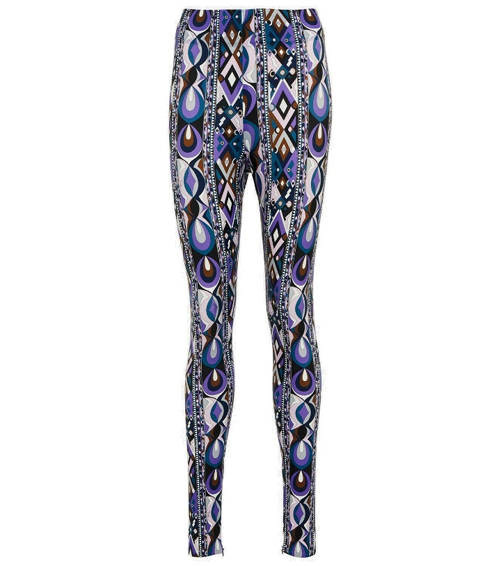 Photo: Pucci - Printed high-rise leggings