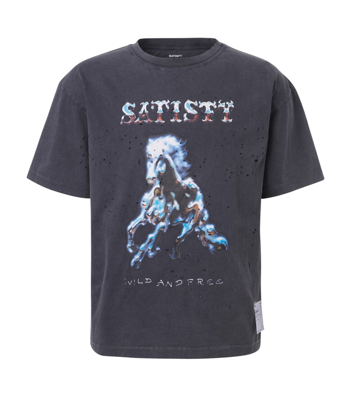 Photo: Satisfy MothTech™ printed cotton jersey T-shirt