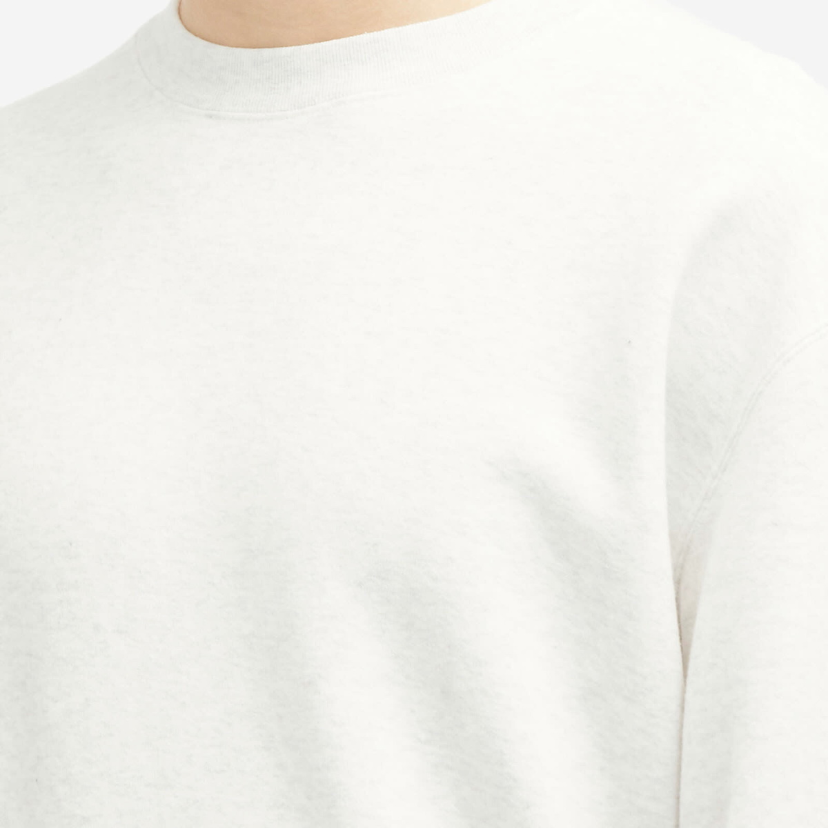 Beams Plus Men's Crew Sweatshirt in Ash