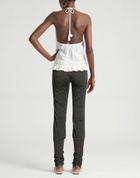 Manila Grace Womens Pants Dark in Brown