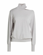 Peserico Womens Turtleneck Lilac