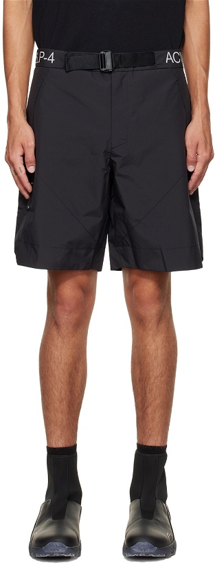 Photo: A-COLD-WALL* Black Nephin Storm Shorts