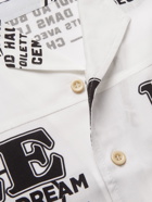 RHUDE - Nice Camp-Collar Printed Woven Shirt - White