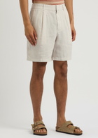Rag & Bone Elliot Linen Shorts Ecru