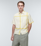 Loewe Checked silk and cotton shirt