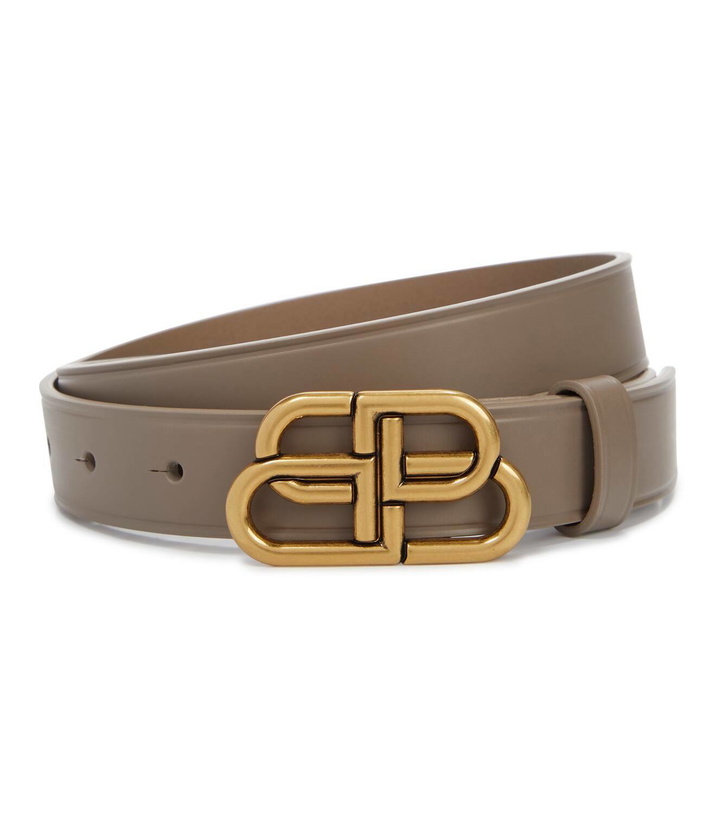 Photo: Balenciaga BB leather belt