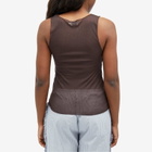 Deiji Studios Women's Knit Tank in Mahogany