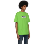 Palm Angels Green Palm T-Shirt