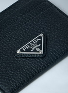 Prada Pebbled Leather Bi-fold Wallet