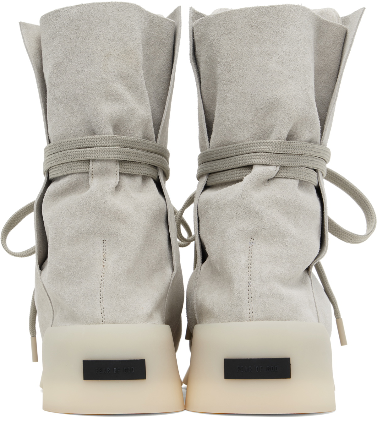 Fear of God :Grey Suede boots. Never worn. Fear of God Gray Yuma Moc Boots Fear Of God main image 4